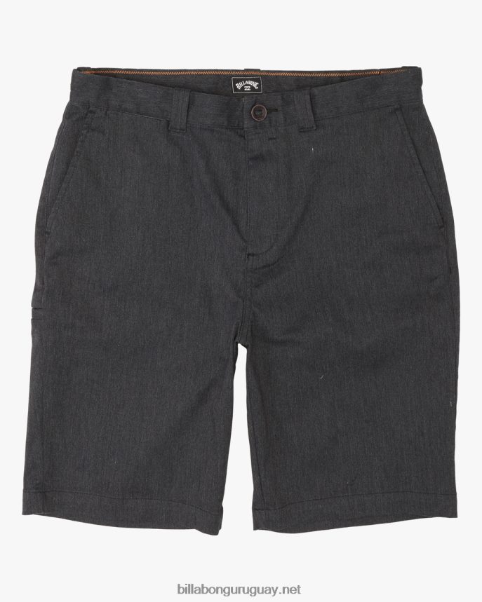 pantalones cortos elásticos Carter Niños brezo negro DR68441067 Billabong