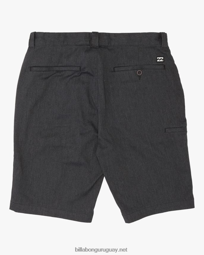 pantalones cortos elásticos Carter Niños brezo negro DR68441067 Billabong