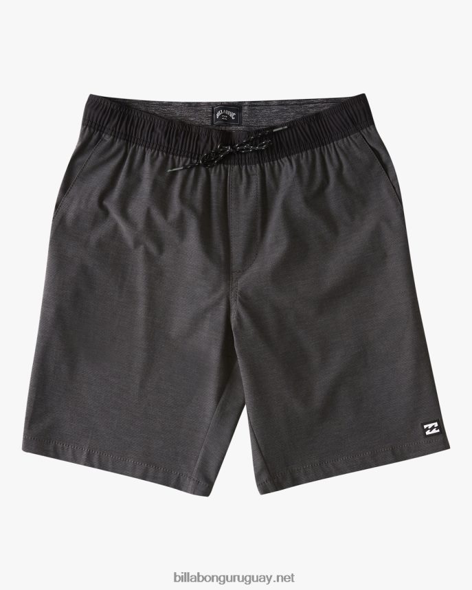 pantalones cortos sumergibles con cintura elástica crossfire 16'' Niños asfalto DR6844949 Billabong