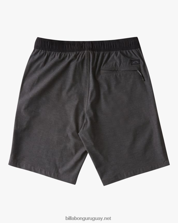pantalones cortos sumergibles con cintura elástica crossfire 16\'\' Niños asfalto DR6844949 Billabong
