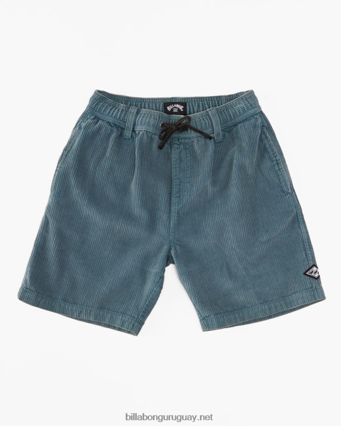 shorts de pana larry cord Niños humo azul DR6844436 Billabong