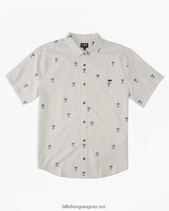 (2-7) camisa de manga corta de los domingos Niños avena DR6844915 Billabong