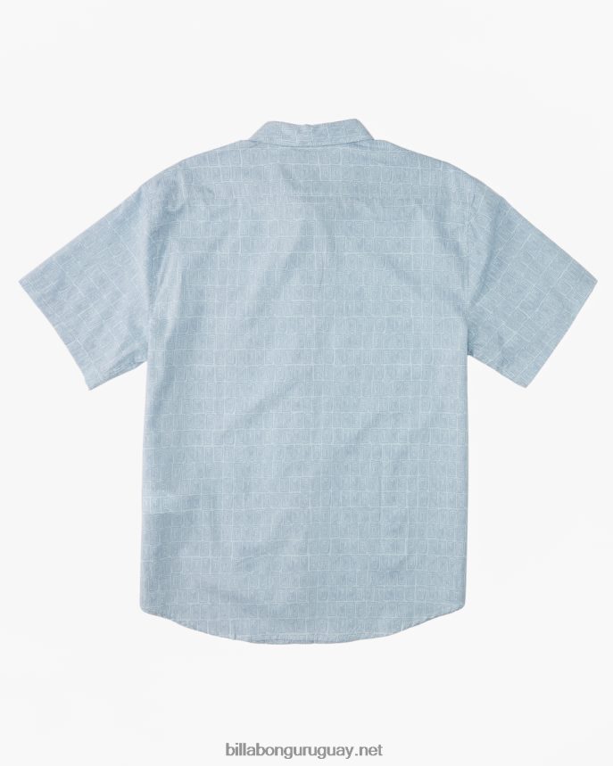(2-7) camisa de manga corta de los domingos Niños costero DR6844916 Billabong
