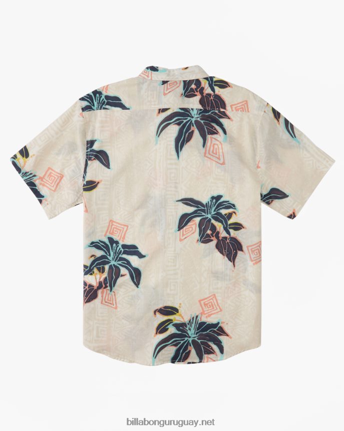 camisa de manga corta de los domingos Niños hueso DR6844921 Billabong