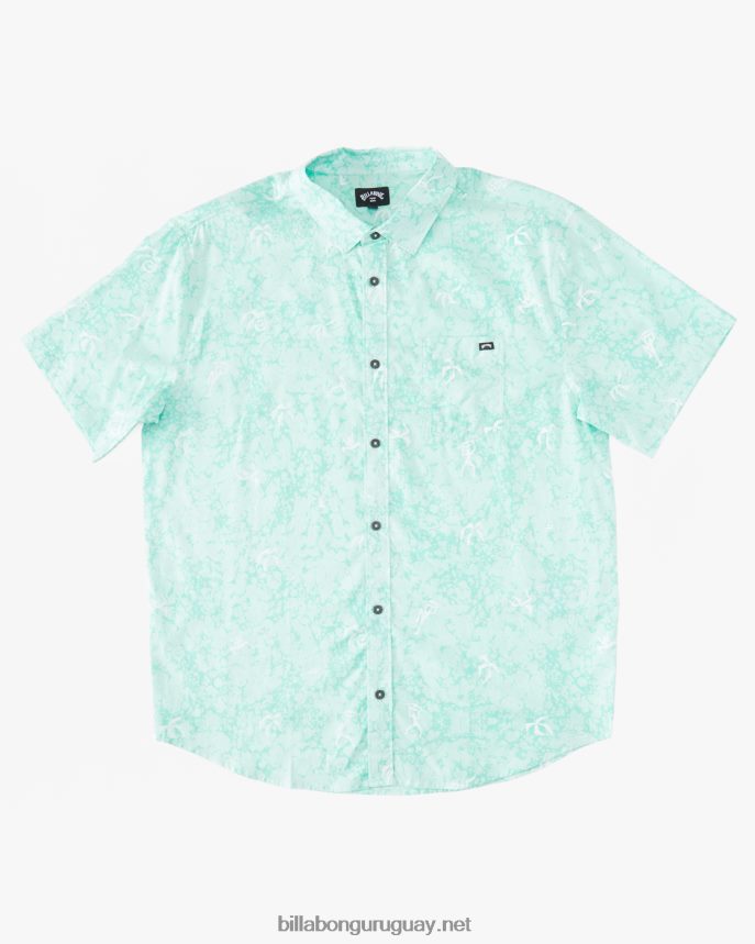 mini camisa de manga corta de los domingos Niños menta DR68441030 Billabong