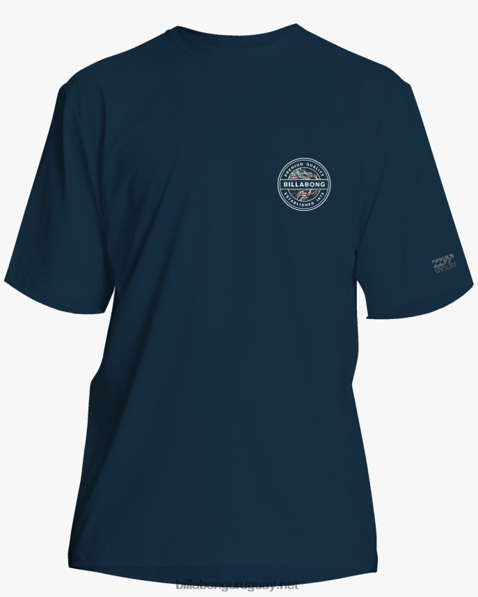 camiseta de surf de manga corta rotor upf 50 Niños Armada DR68441079 Billabong