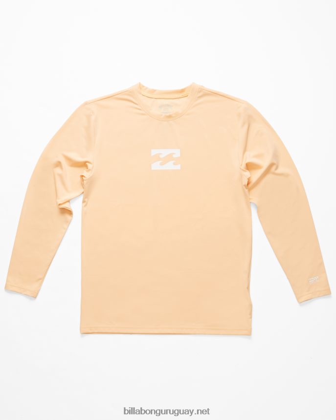 playera de surf de manga corta con ajuste holgado para todo el día Niños melón polvoriento DR68441142 Billabong