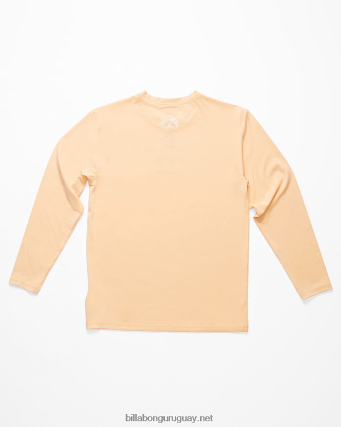 playera de surf de manga corta con ajuste holgado para todo el día Niños melón polvoriento DR68441142 Billabong
