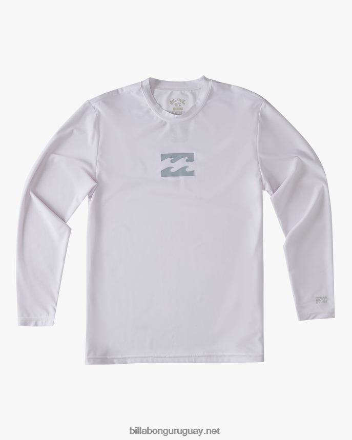 playera de surf de manga larga con ajuste holgado para todo el día Niños blanco DR6844959 Billabong