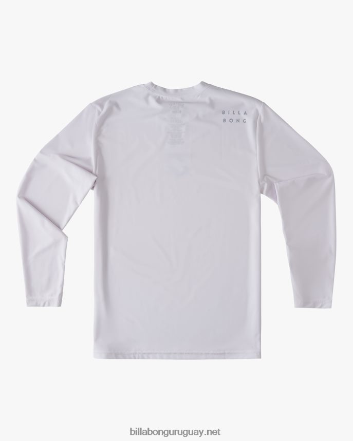 playera de surf de manga larga con ajuste holgado para todo el día Niños blanco DR6844959 Billabong