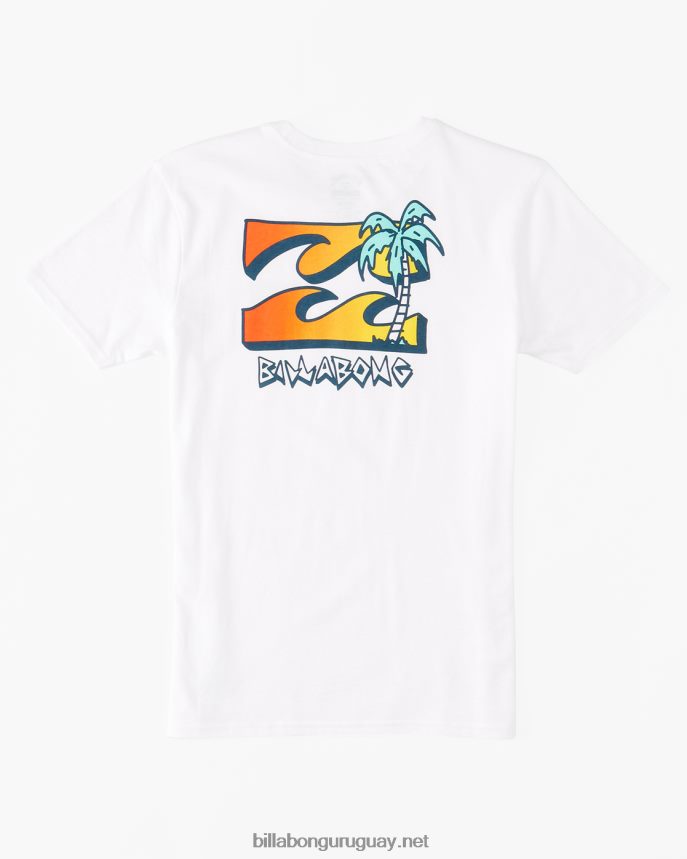 (2-7) camiseta bbtv Niños blanco DR68441101 Billabong