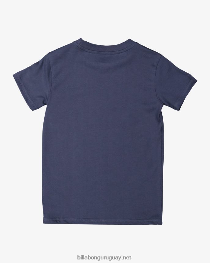 (2-7) camiseta de manga corta groms diamond wave Niños mezclilla DR68441095 Billabong
