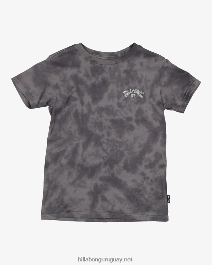 (2-7) camiseta de manga corta tie-dye arco groms Niños negro DR68441122 Billabong