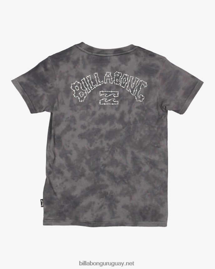 (2-7) camiseta de manga corta tie-dye arco groms Niños negro DR68441122 Billabong