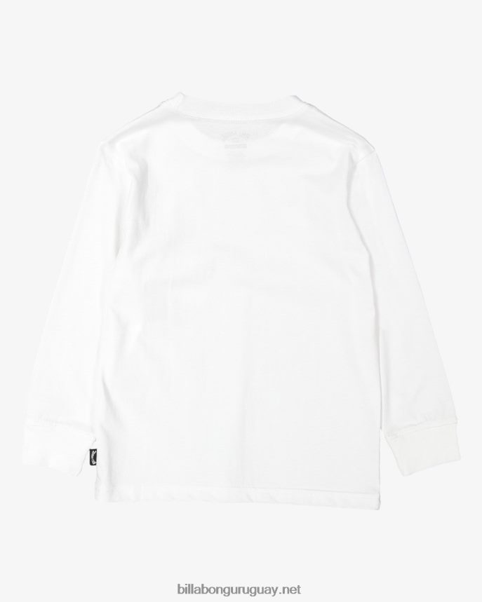 (2-7) camiseta de manga larga con arco central para niños Niños blanco DR68441120 Billabong