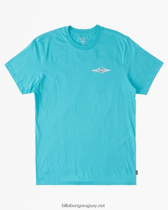 (2-7) camiseta de onda de crayón Niños menta oscura DR68441050 Billabong
