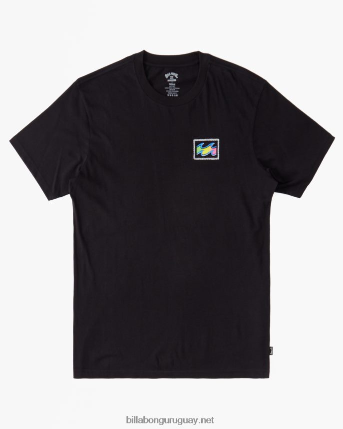 (2-7) camiseta de onda de crayón Niños negro DR68441051 Billabong