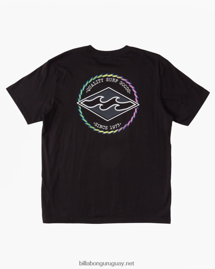 (2-7) camiseta diamante rotor Niños negro DR68441039 Billabong