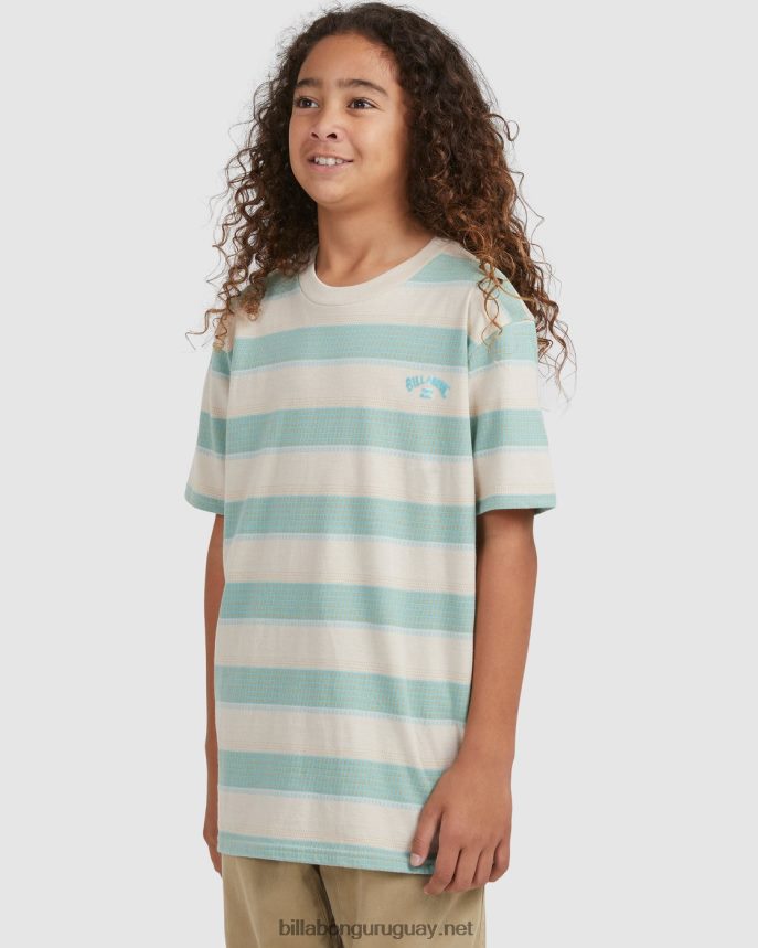 playera de manga corta con rayas de Héctor Niños chino DR68441065 Billabong