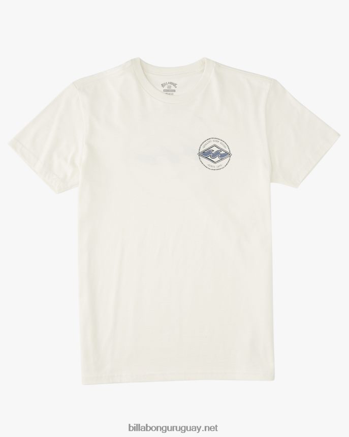 playera de manga corta de diamante del rotor Niños blanquecino DR6844929 Billabong