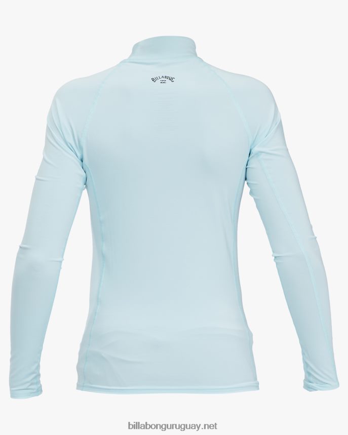 Rashguard de manga larga con ajuste de rendimiento de olas para todo el día 2-7 Niños costero DR6844943 Billabong