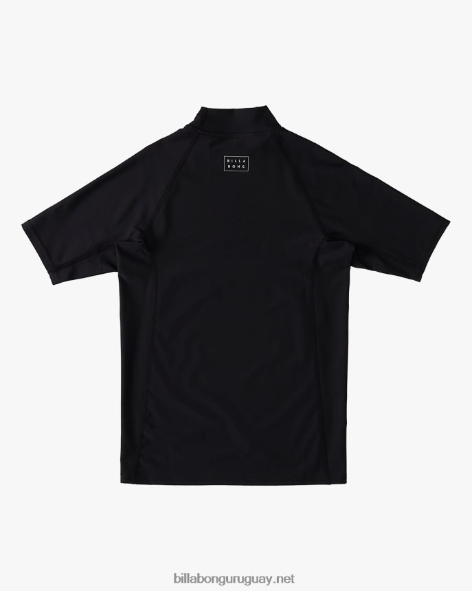 chaleco anti sarpullido de ajuste de rendimiento de ondas para todo el día Niños negro DR6844964 Billabong