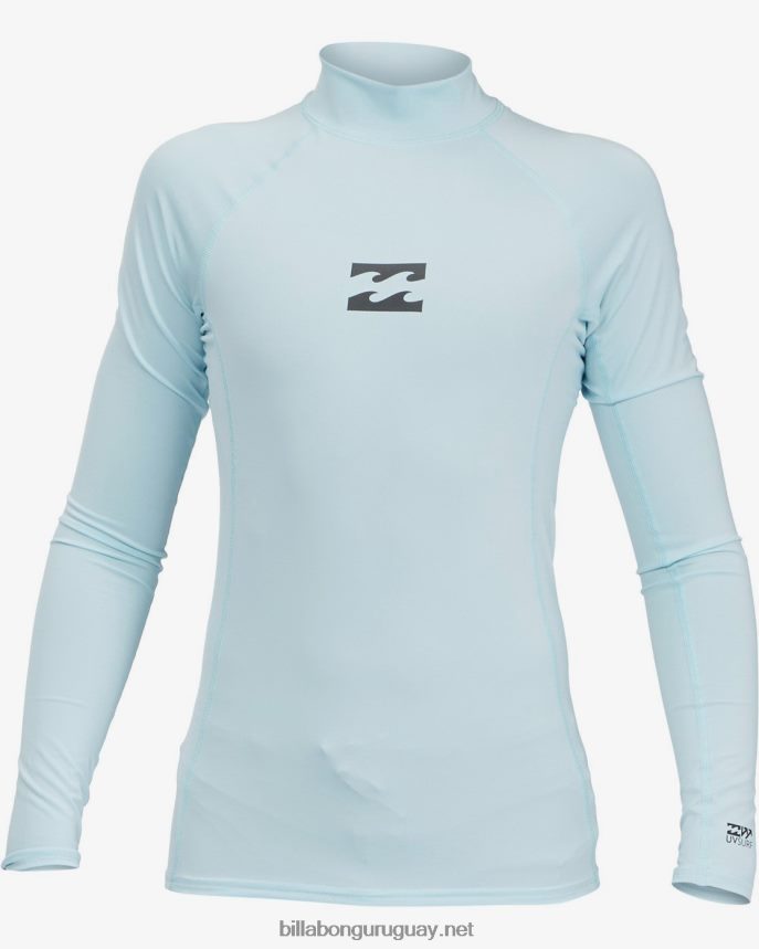 rashguard de manga larga con ajuste de rendimiento de ondas para todo el día Niños costero DR6844963 Billabong
