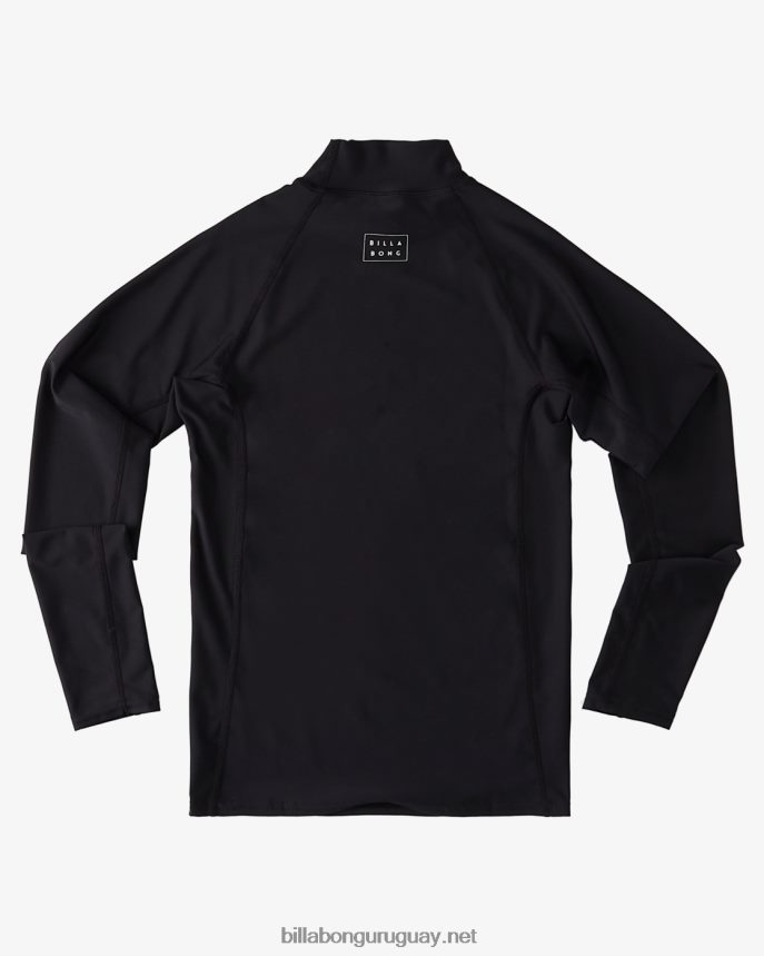rashguard de manga larga con ajuste de rendimiento de ondas para todo el día Niños negro DR6844962 Billabong