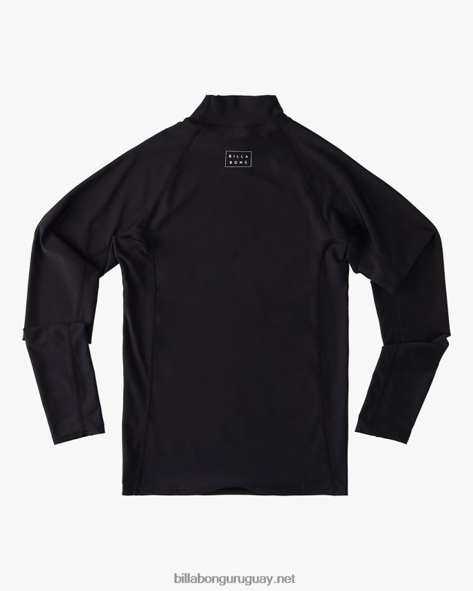 rashguard de manga larga con ajuste de rendimiento de ondas para todo el día Niños negro DR6844962 Billabong