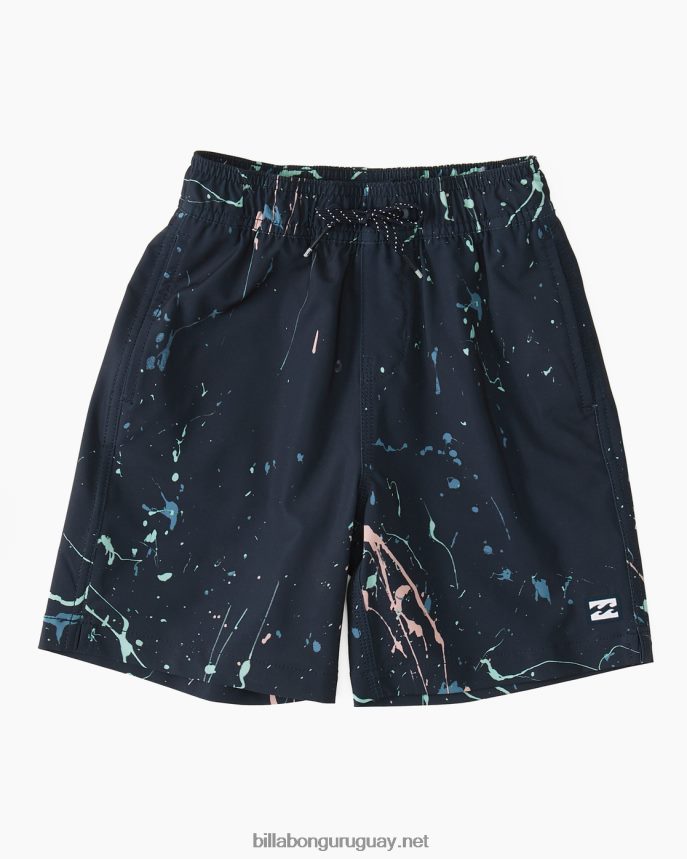 2-7 domingos layback 13'' boardshorts Niños Armada DR6844150 Billabong