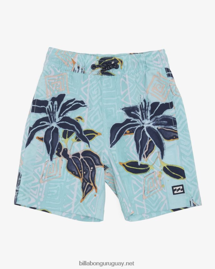 2-7 domingos layback 13'' boardshorts Niños espuma DR684497 Billabong