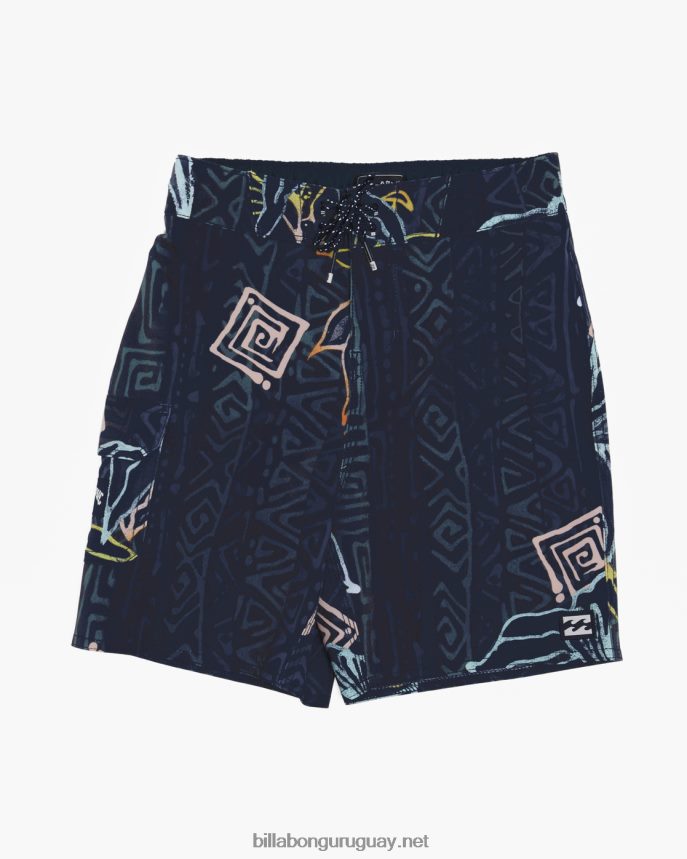 2-7 domingos pro performance 13\'\' boardshorts Niños azul oscuro DR6844924 Billabong