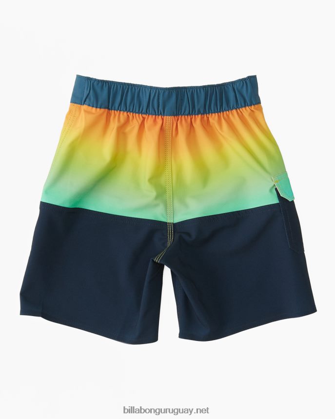 (2-7) shorts de baño de 13\'\' de rendimiento profesional de five50 Niños oro DR68441109 Billabong