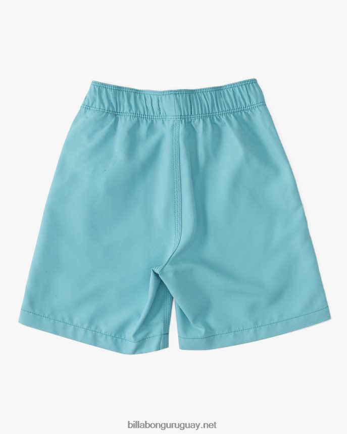 2-7 shorts de playa de 13\'\' para todo el día Niños menta oscura DR684461 Billabong
