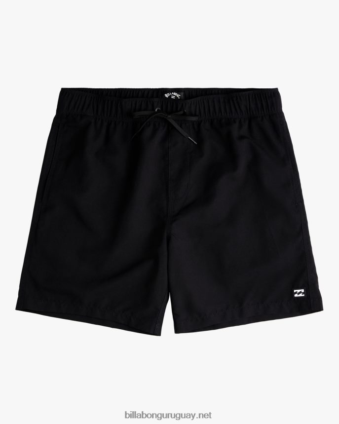 2-7 shorts de playa de 13'' para todo el día Niños negro DR684496 Billabong