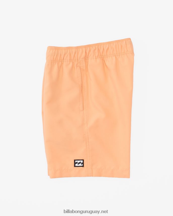 (2-7) shorts de playa para todo el día 13\'\' Niños melón DR68441072 Billabong