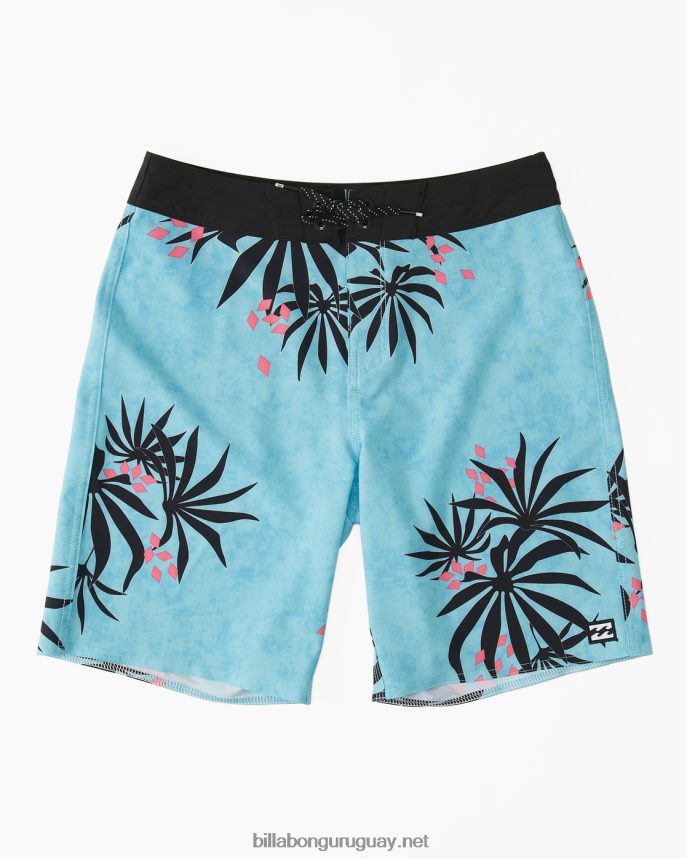 Bañador sundays pro performance 17'' Niños azul neón DR68441010 Billabong