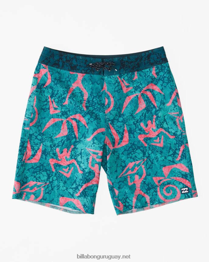 Bañador sundays pro performance 17'' Niños menta DR68441012 Billabong