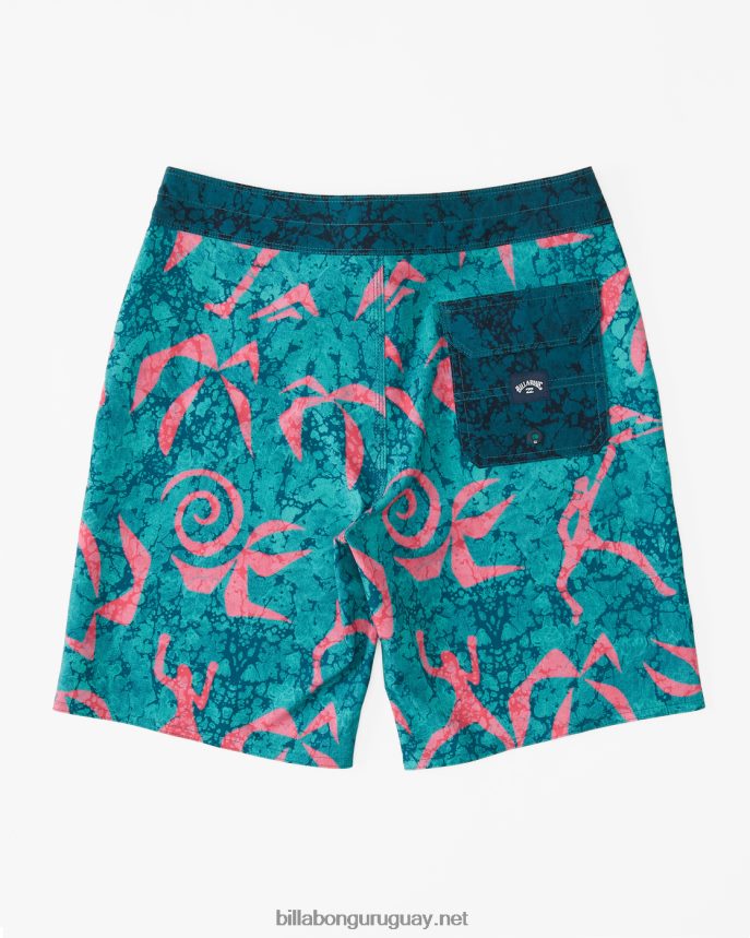 Bañador sundays pro performance 17\'\' Niños menta DR68441012 Billabong
