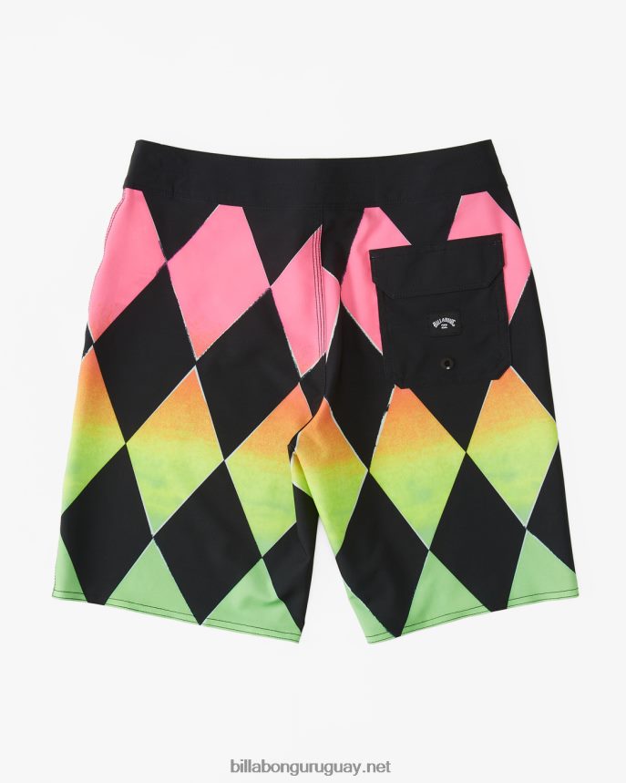 Bañador sundays pro performance 17\'\' Niños neón DR68441014 Billabong
