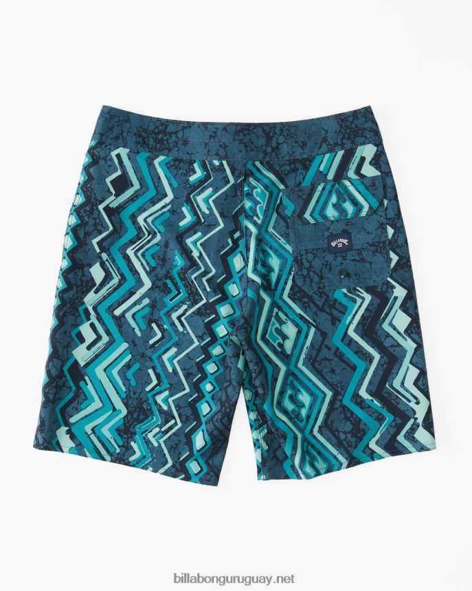 Bañador sundays pro performance 17\'\' Niños neblina azul DR68441013 Billabong