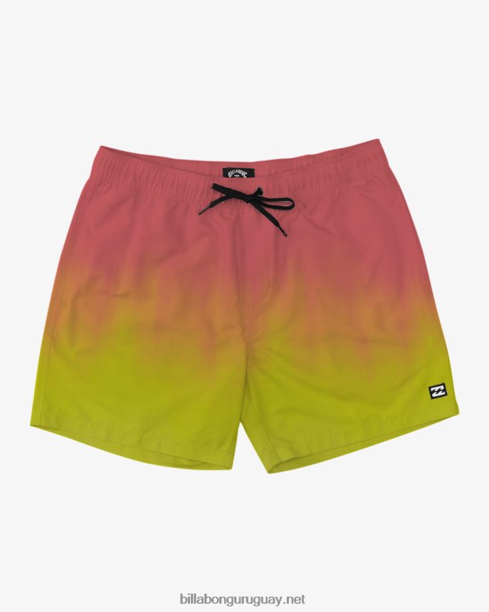 bañadores buenos tiempos 16'' Niños neón DR68441140 Billabong