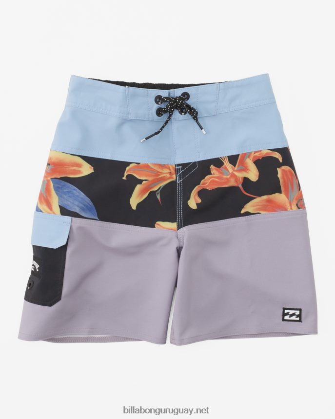 shorts de baño tribong pro 13'' Niños azul DR6844971 Billabong
