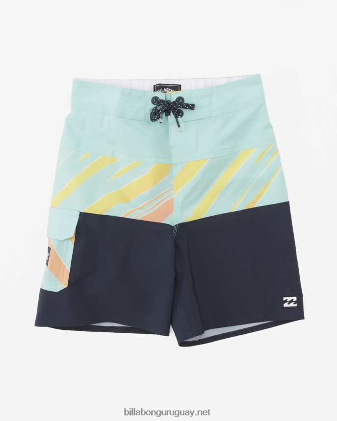shorts de baño tribong pro 13'' Niños menta DR6844980 Billabong