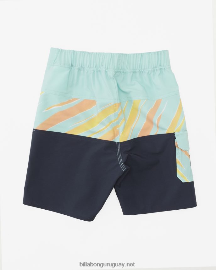shorts de baño tribong pro 13\'\' Niños menta DR6844980 Billabong