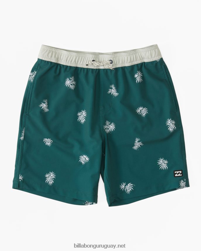 shorts de playa Sundays Layback de 16'' Niños bosque DR6844162 Billabong