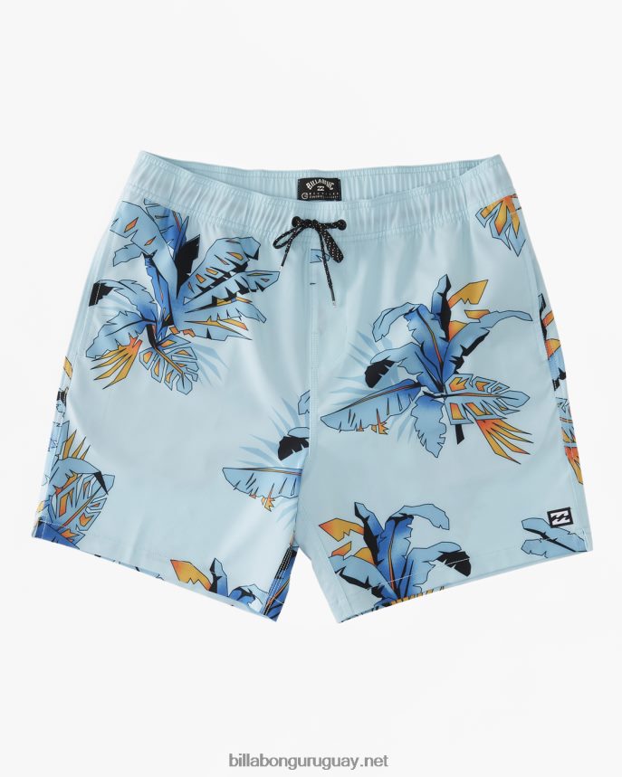 shorts de playa Sundays Layback de 16'' Niños costero DR684465 Billabong