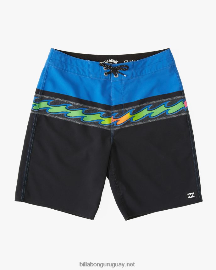 shorts de playa de 17'' Momentum Pro Performance Niños negro DR68441023 Billabong