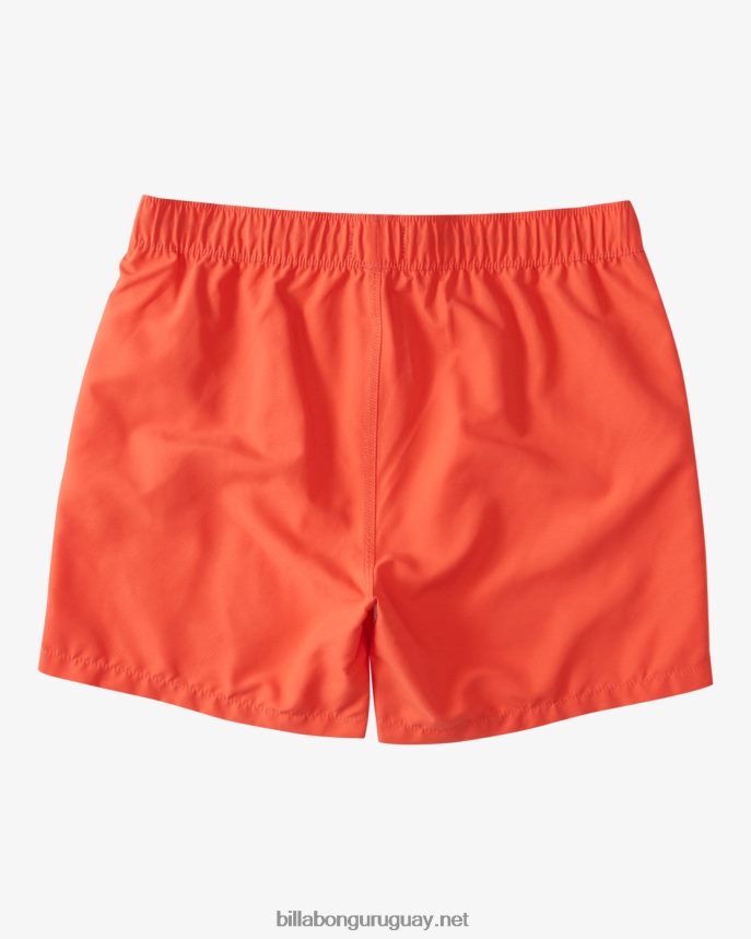 shorts de playa para todo el día 16\'\' Niños al rojo vivo DR68441068 Billabong