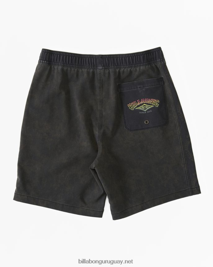 shorts de playa riot layback 16\'\' Niños negro DR6844177 Billabong